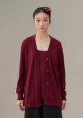 THC Knit Set In Mulled Berry