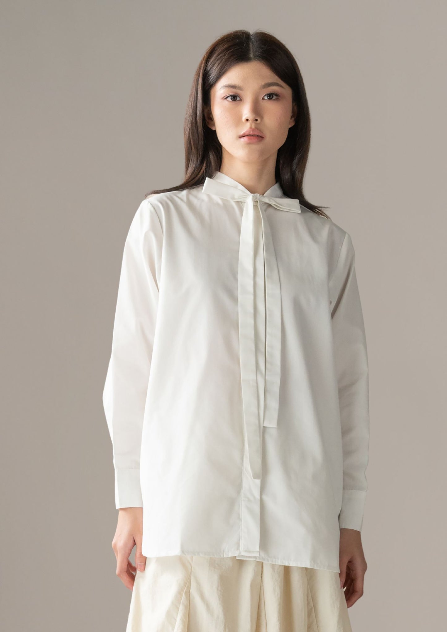 THC Ribbon Shirt In Snow