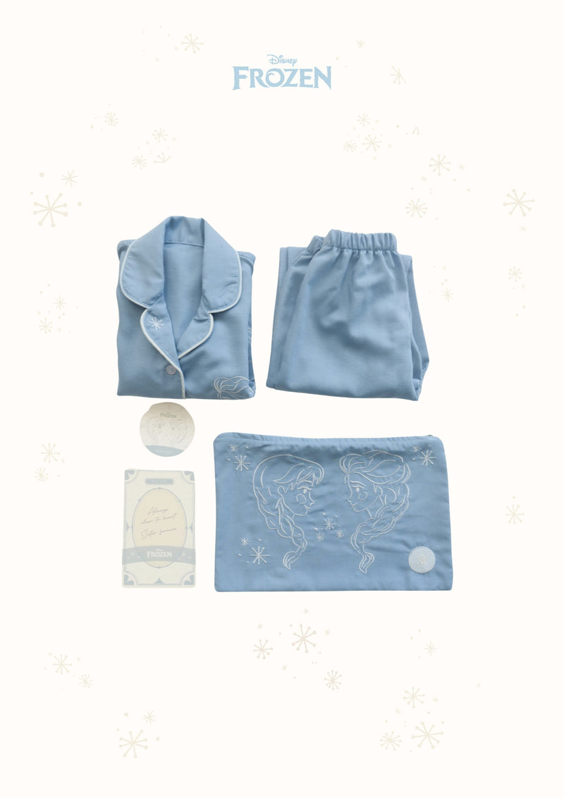 Anna & Elsa Pajamas Set Kids (Ready Shipment 13-24 December 2024)