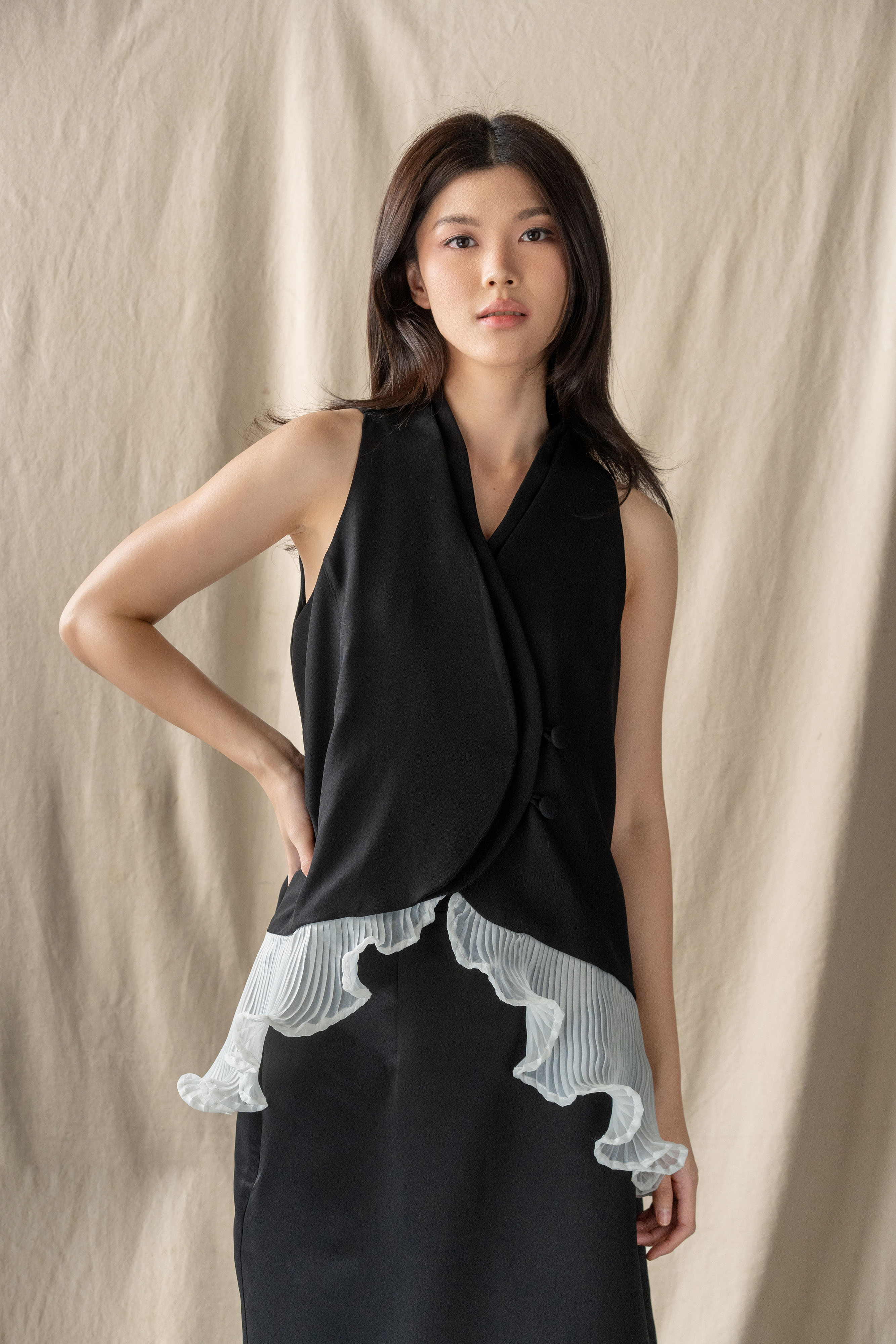 Enchantress Pleats Top