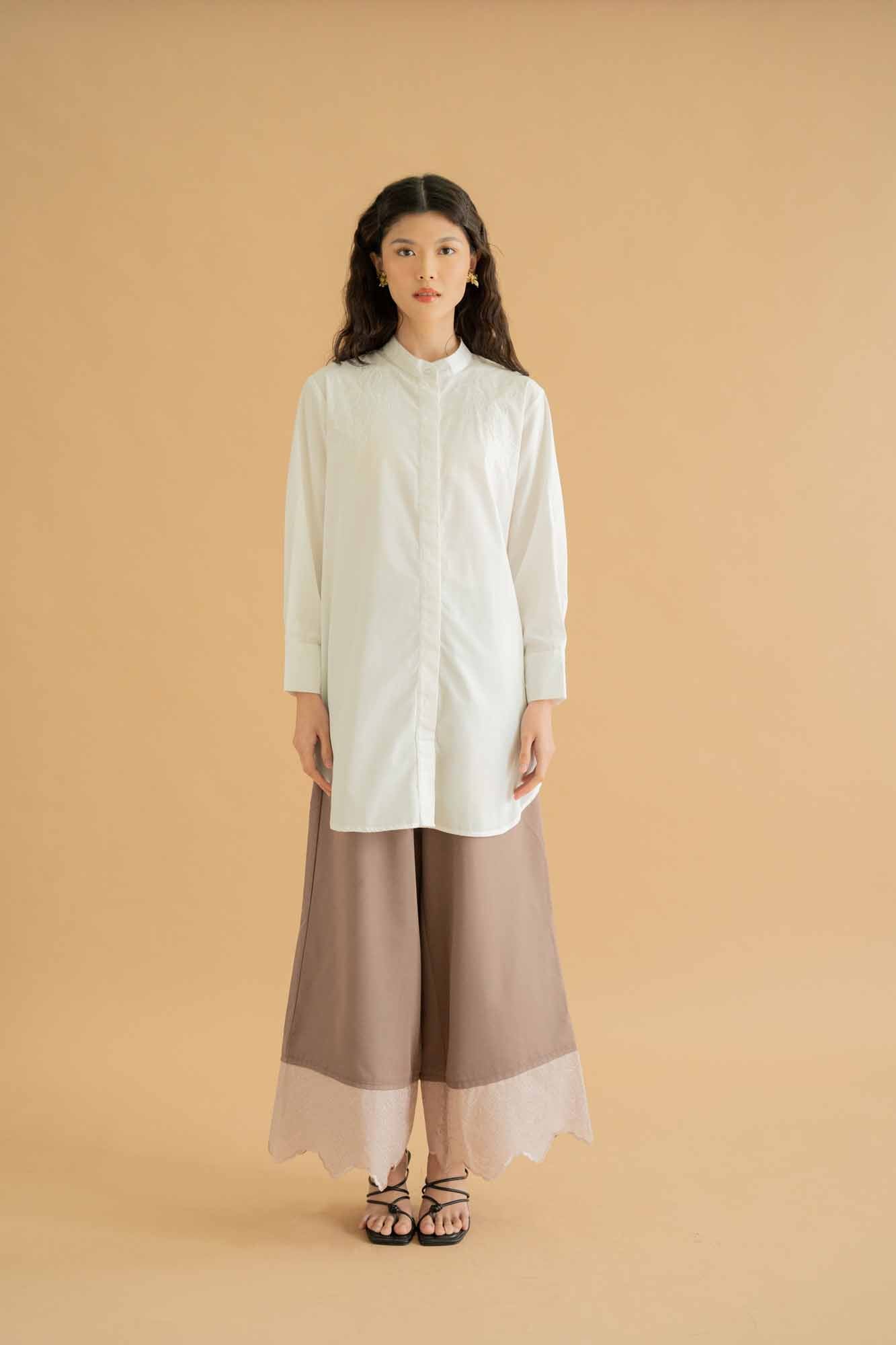 Joyful Embroidery Shirt