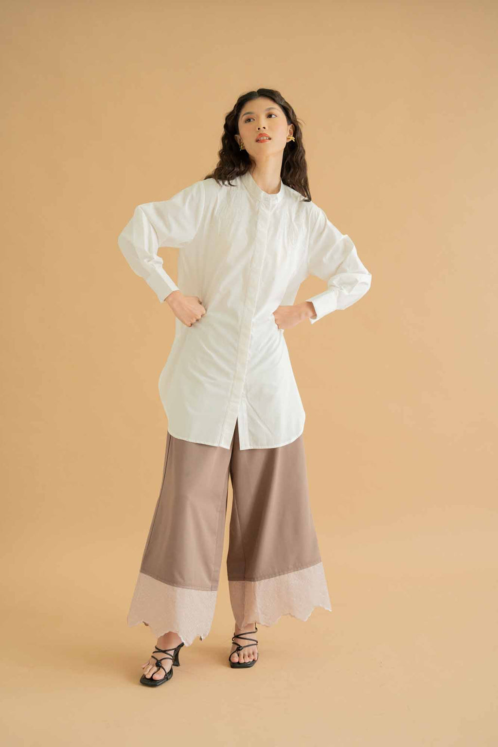 Joyful Embroidery Shirt