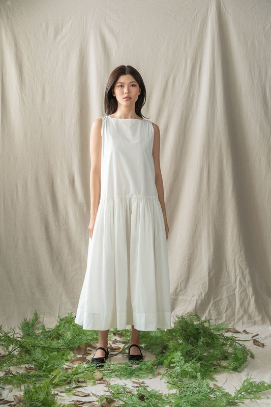 Enchantress Shirred Dress