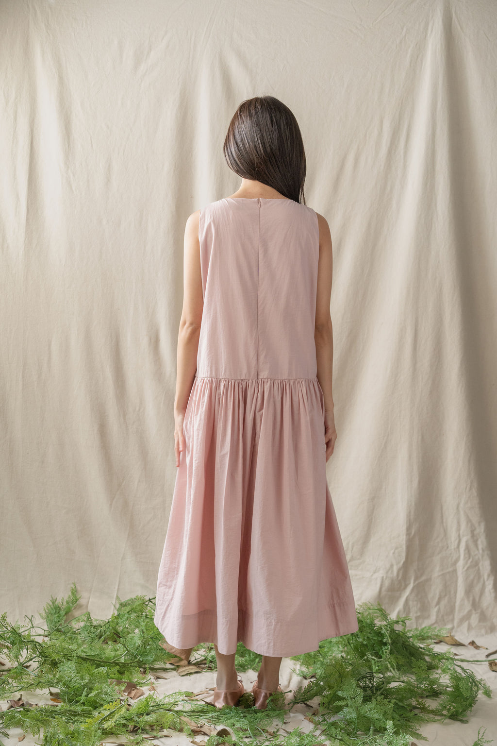 Enchantress Shirred Dress