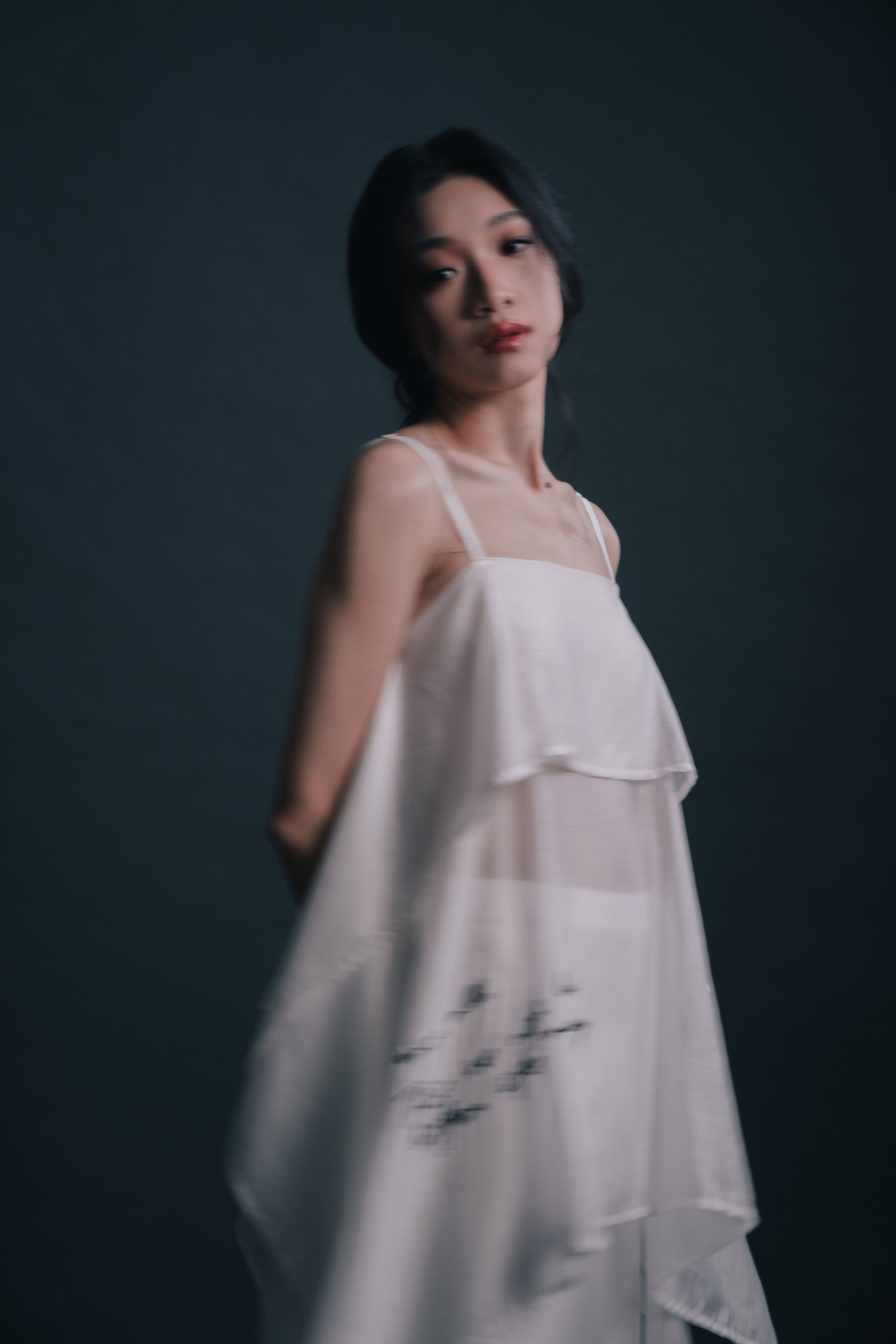 DA Lace Letter Top in Buttermilk