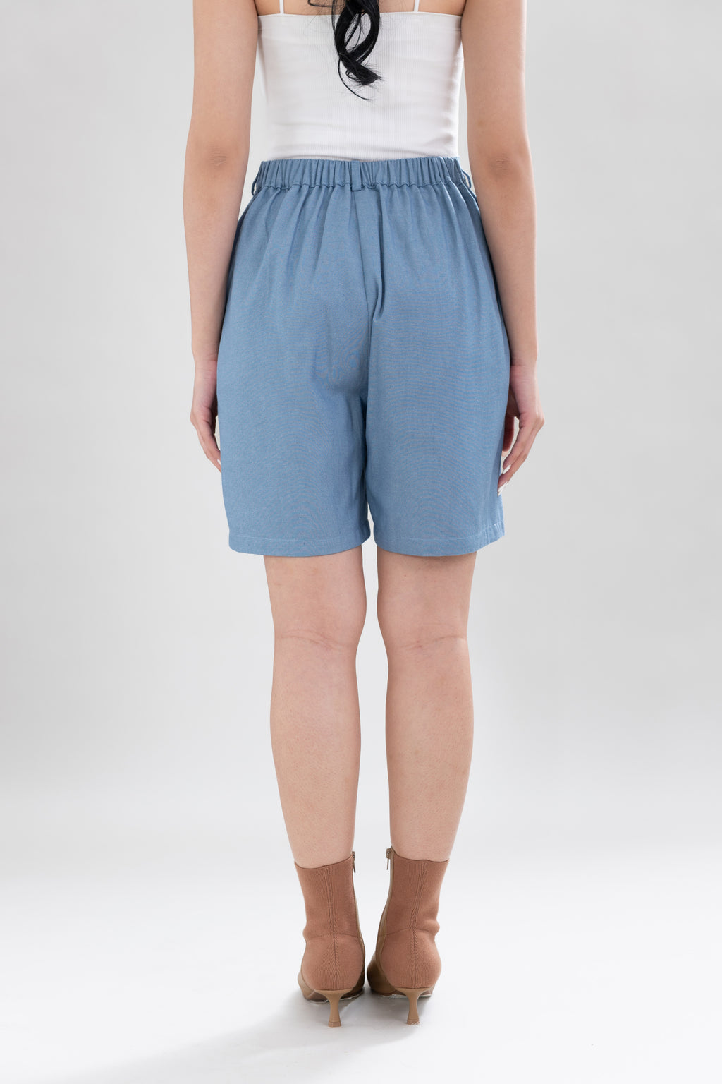 HT Denim Bermuda in Denim