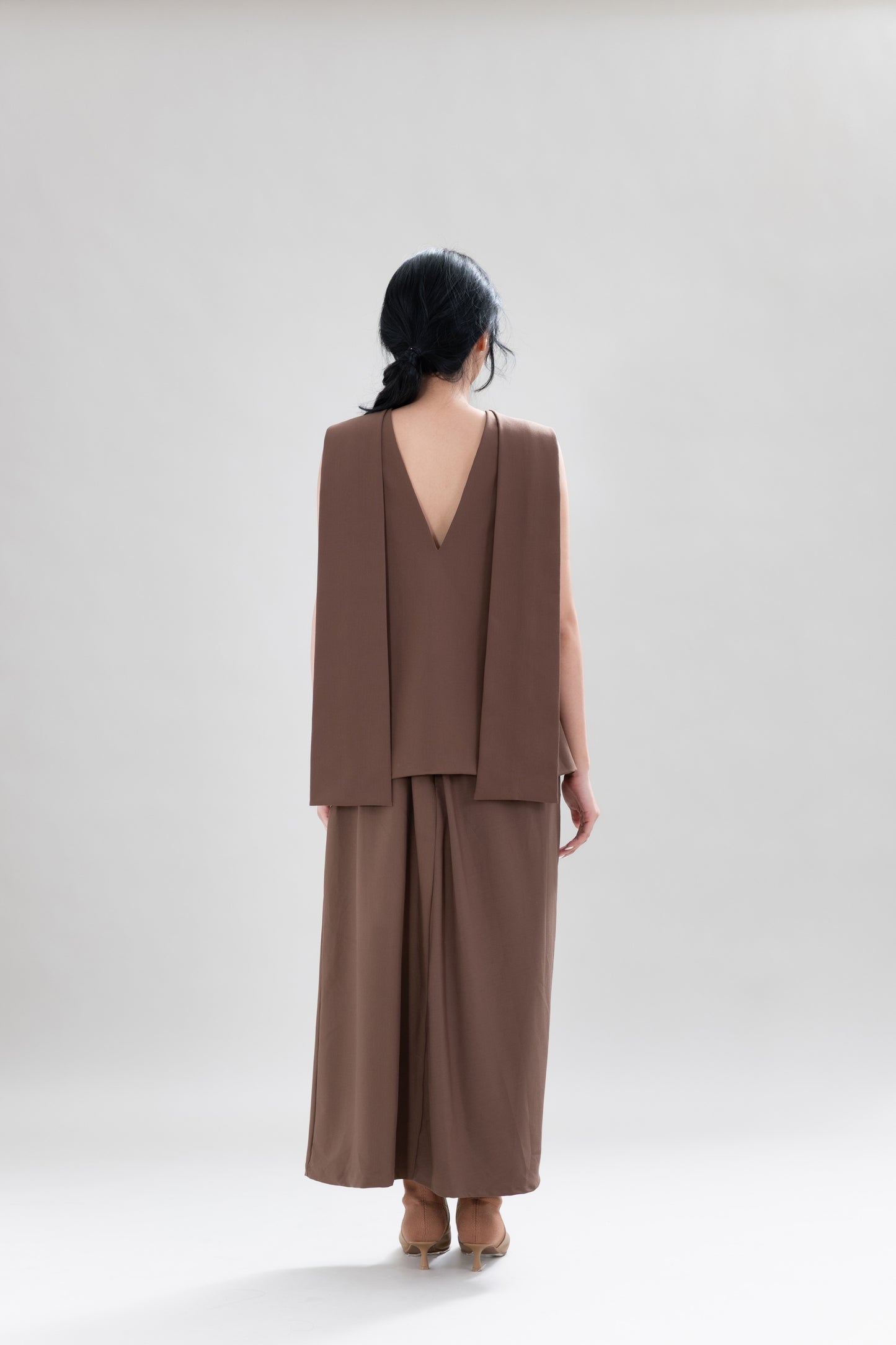 HT Dangling Top in Brown