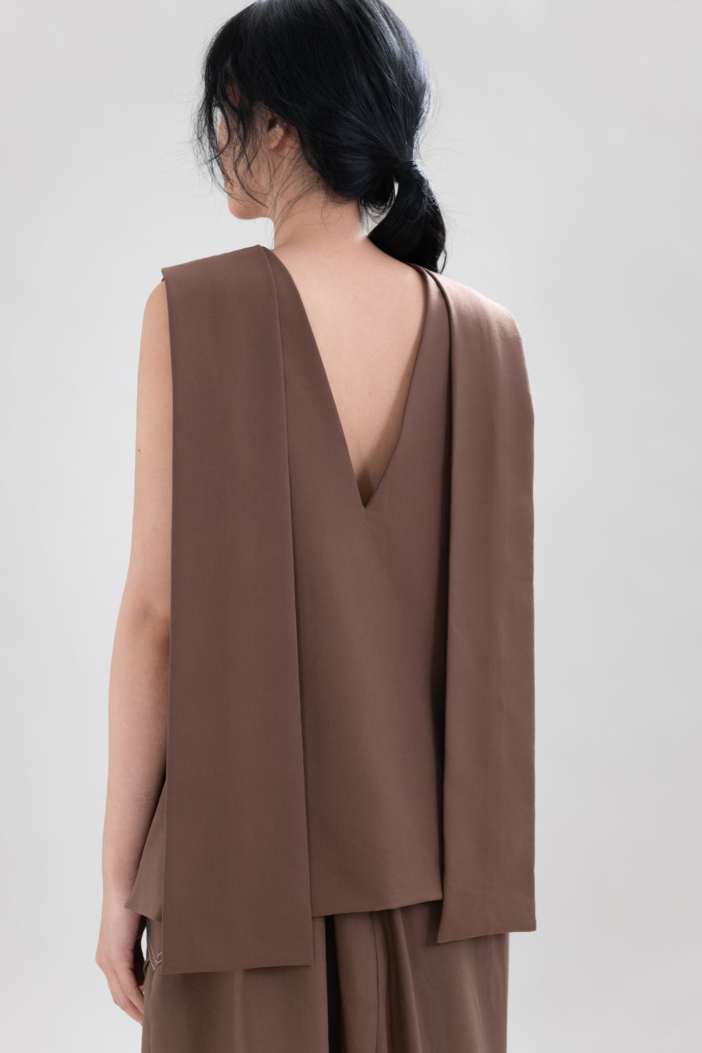 HT Dangling Top in Brown