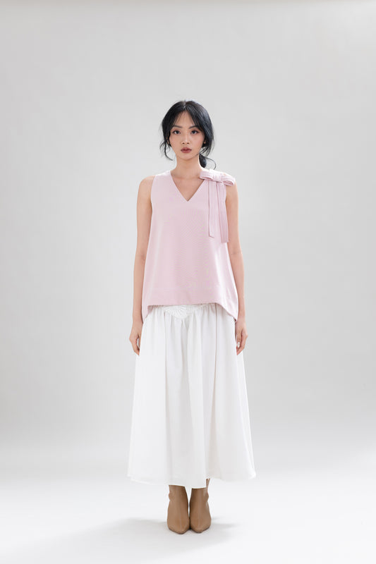 HT Long Ribbon Top in Hey Baby