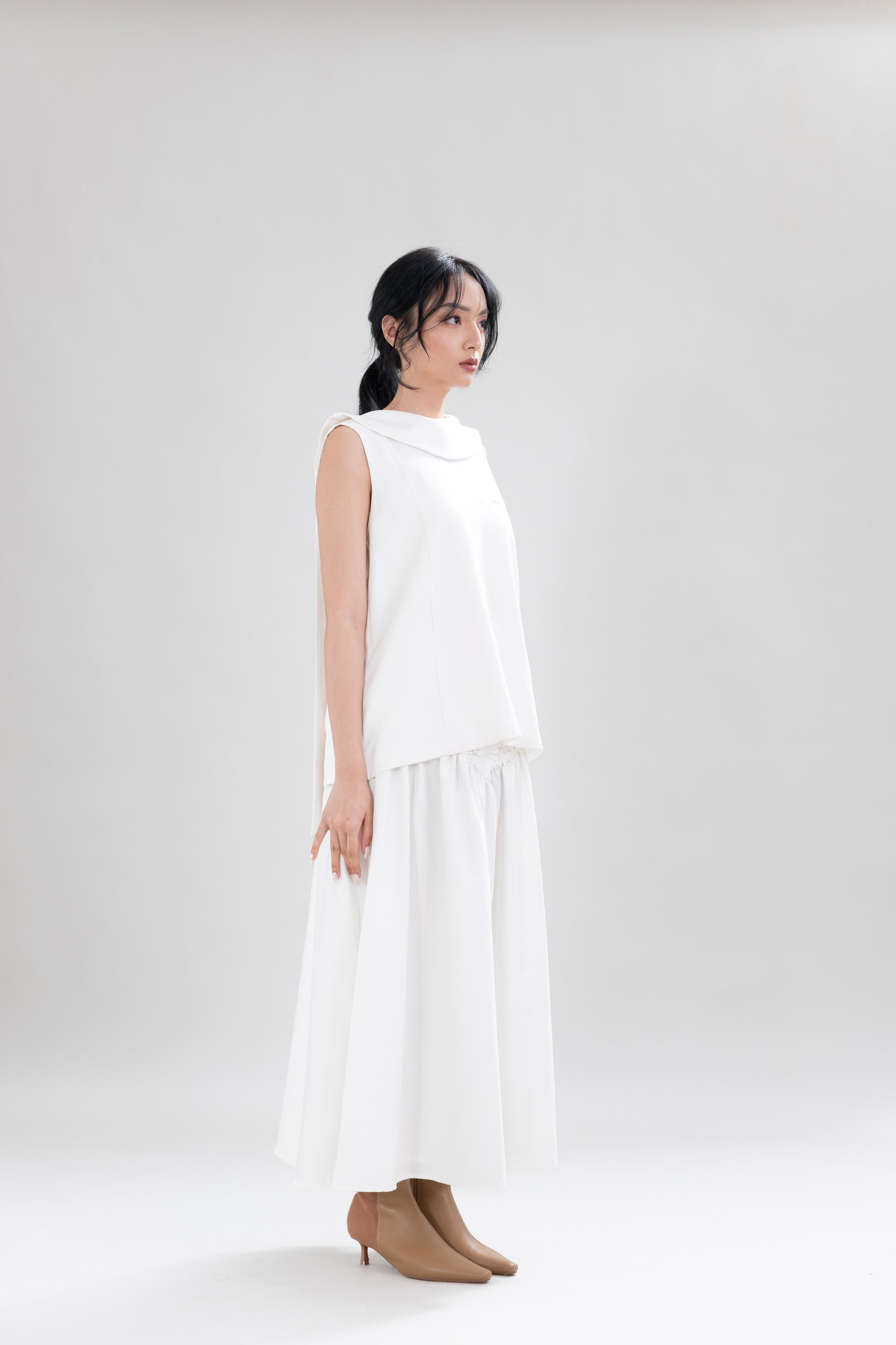 HT Dangling Top in Buttermilk