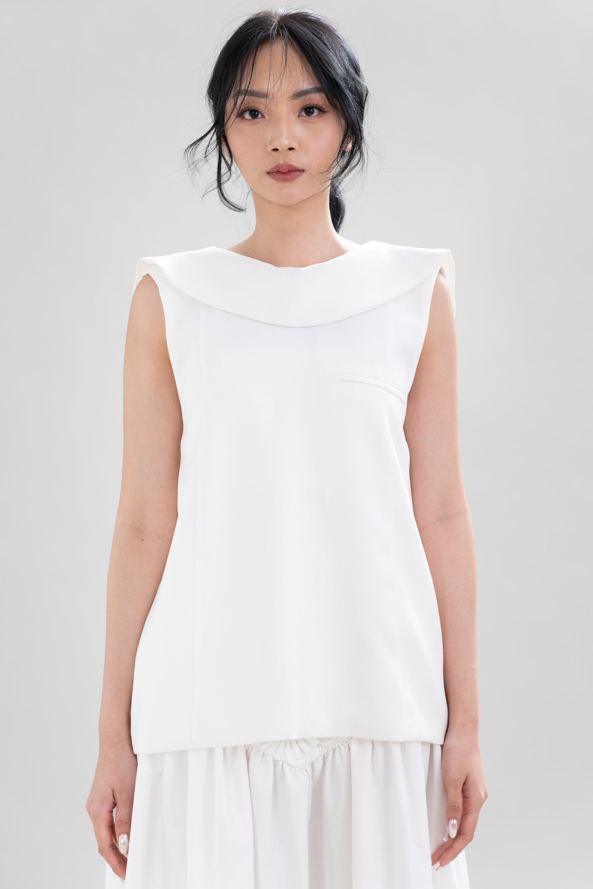 HT Dangling Top in Buttermilk