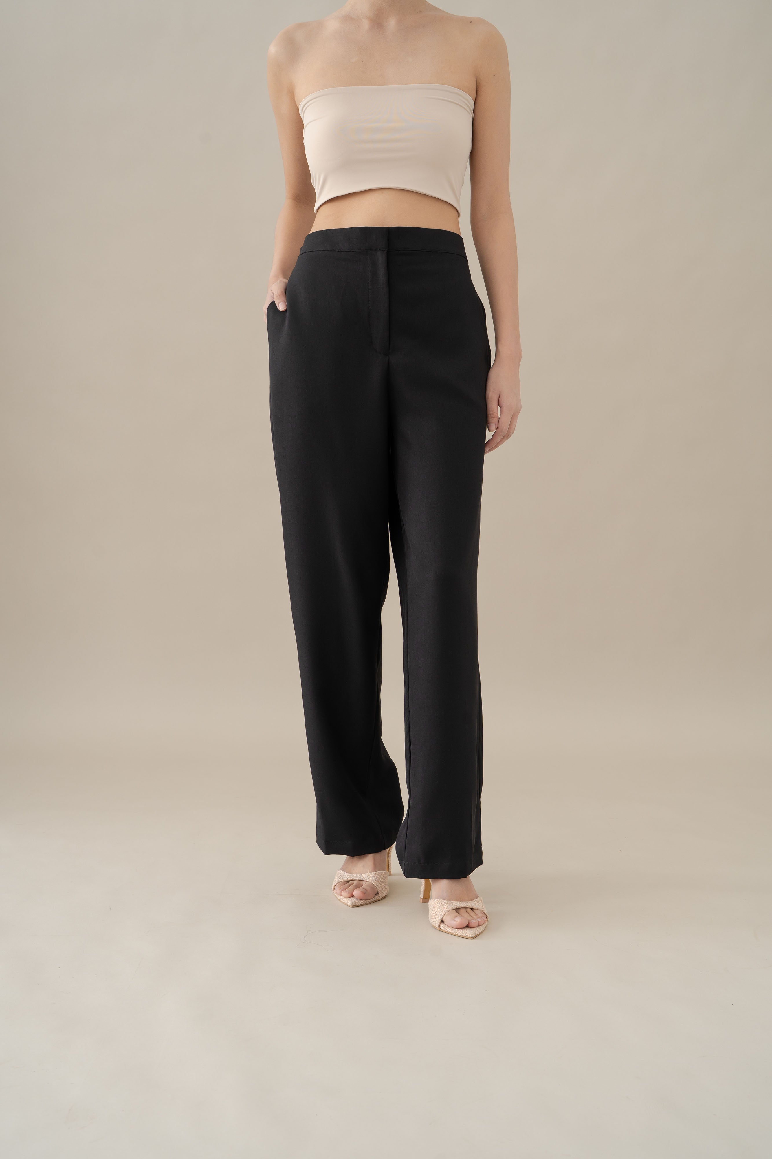 NVR Tailored Trousers in Licorice