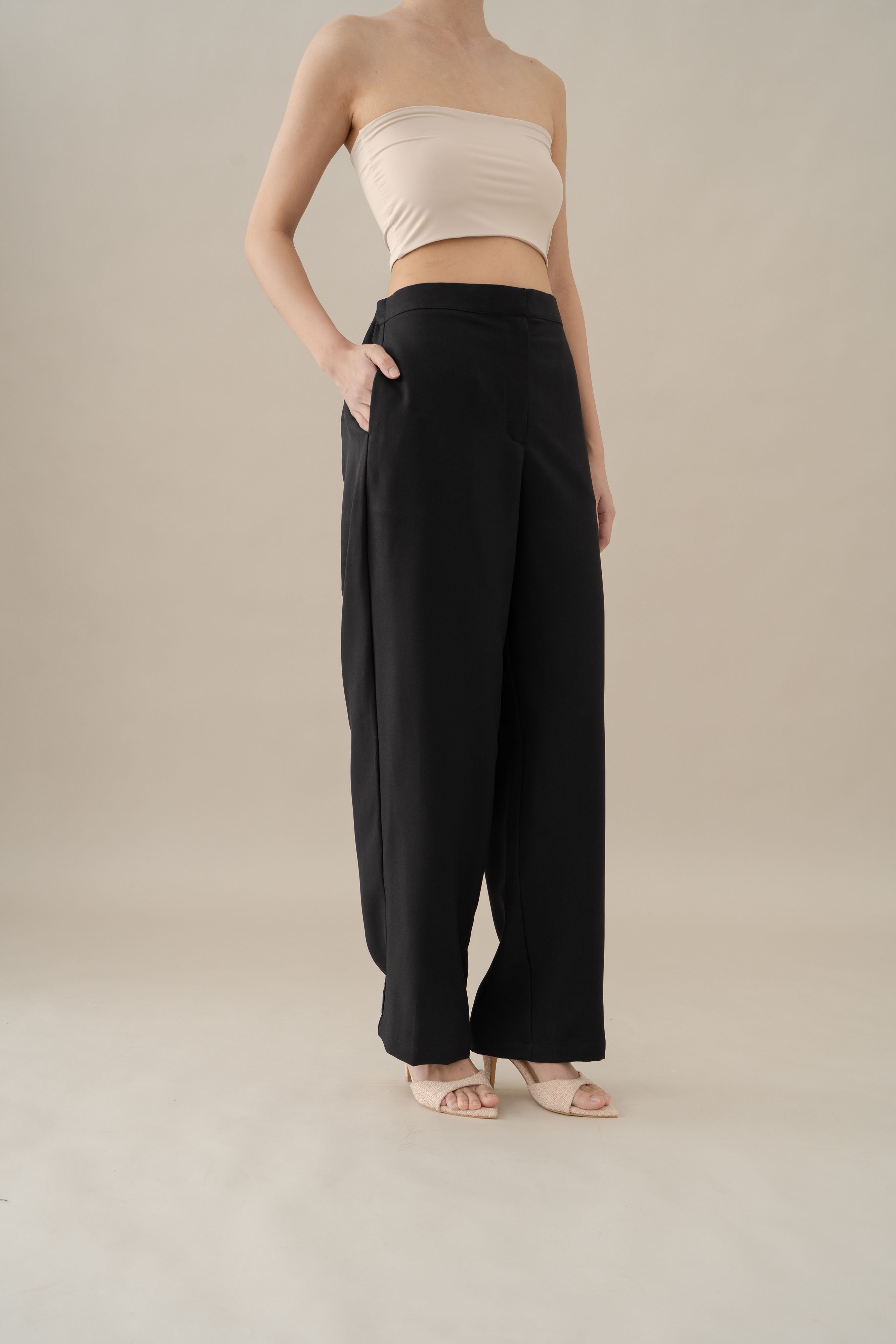 NVR Tailored Trousers in Licorice