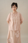 MM Embroidery Sheer Top in Hey Baby