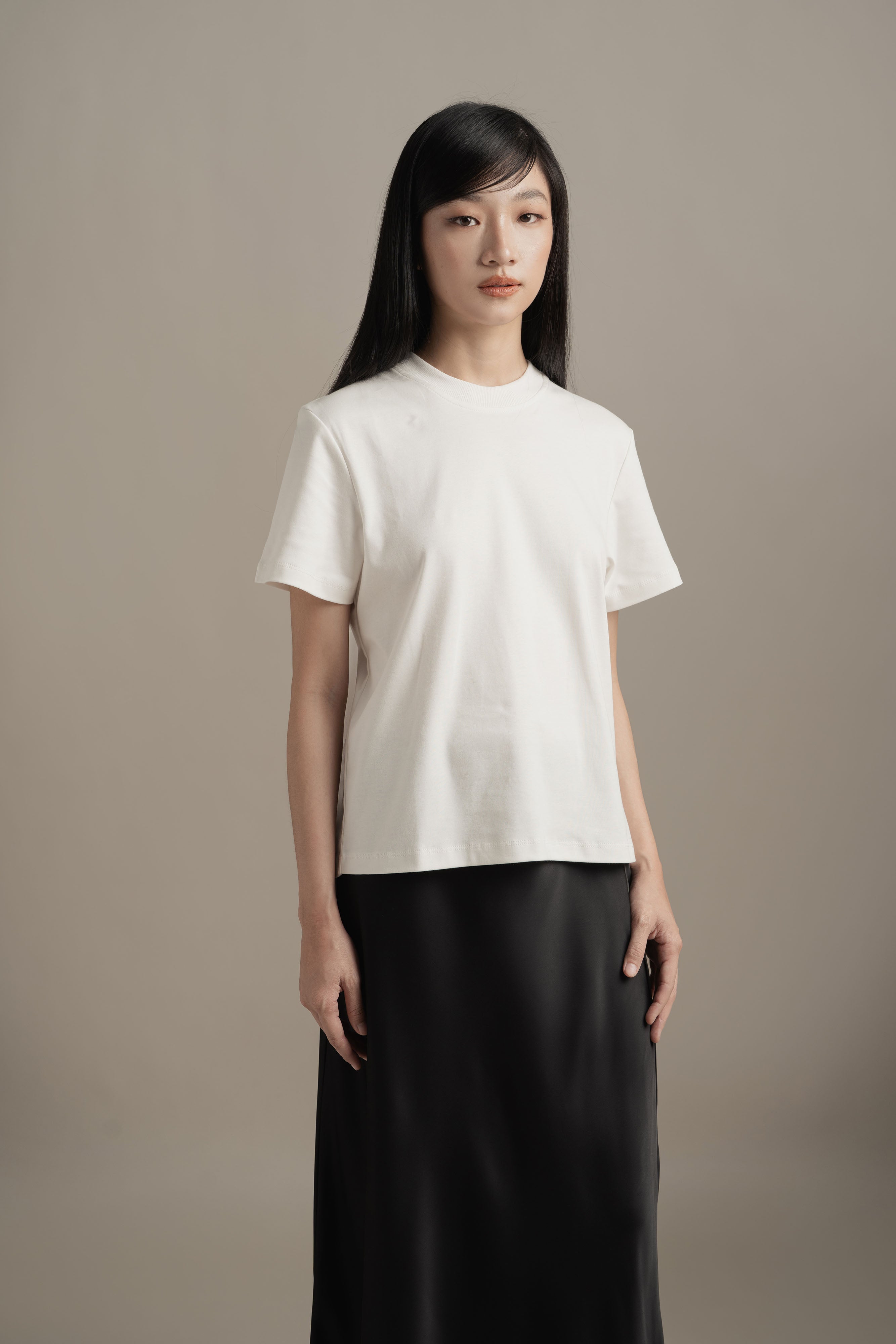 BL Ecosoft Cotton T-Shirt in Buttermilk (Shipment Date: 5 May - 18 May 2026)