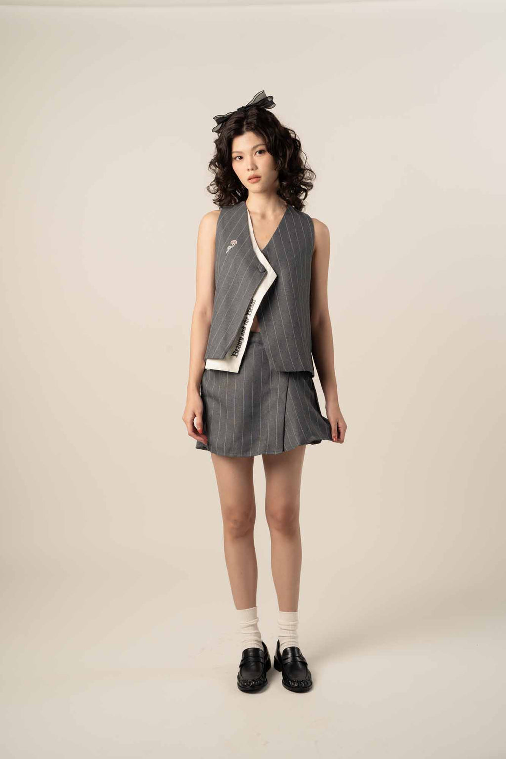 NVR OUAD Stripe Skort