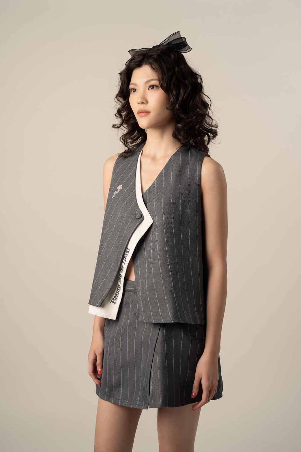 OUAD Stripe Vest