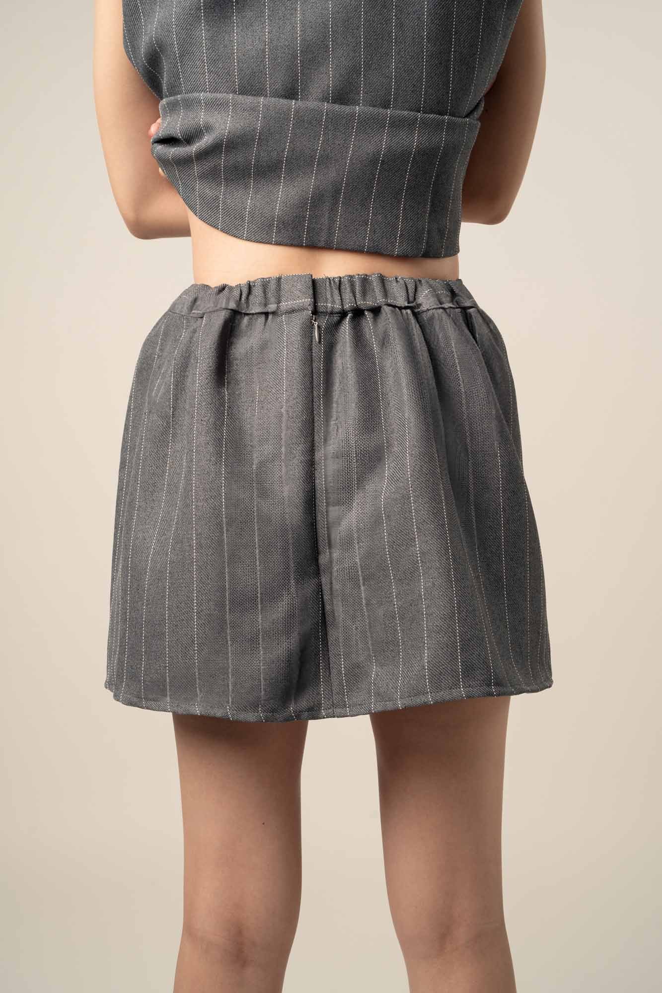 NVR OUAD Stripe Skort