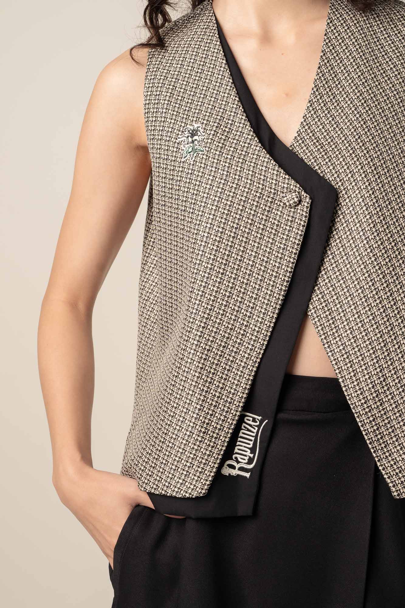 OUAD Stripe Vest
