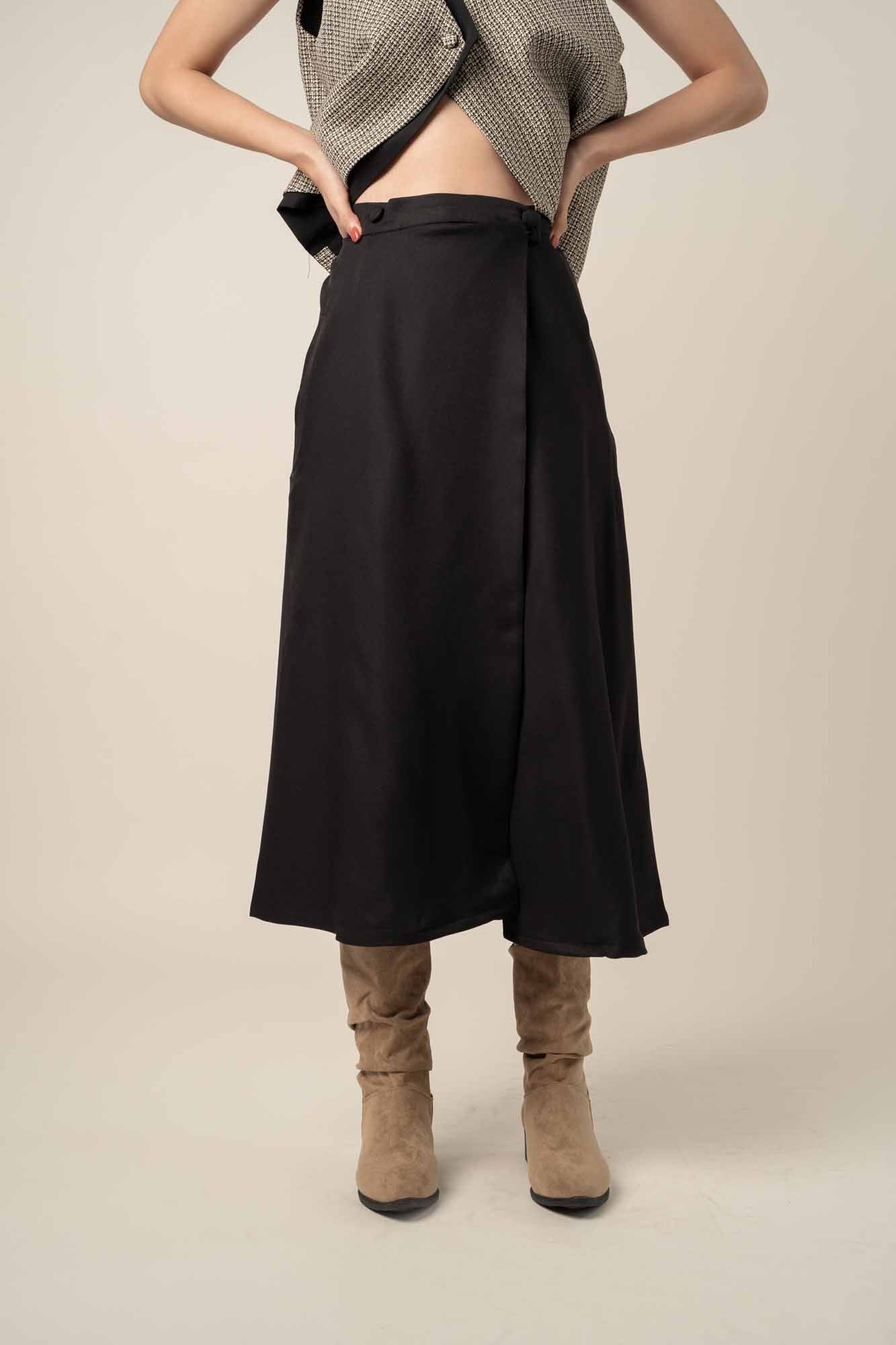 NVR OUAD Midi Skirt