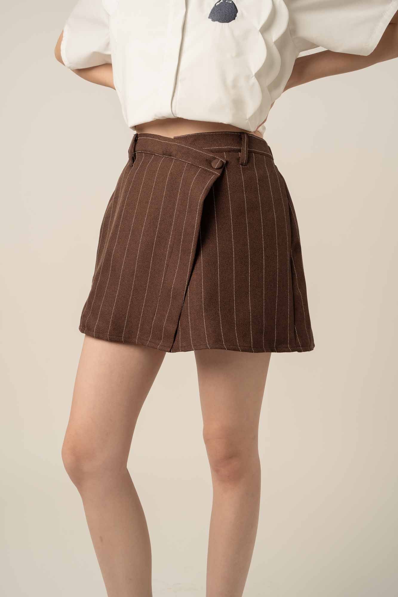 NVR OUAD Stripe Skort