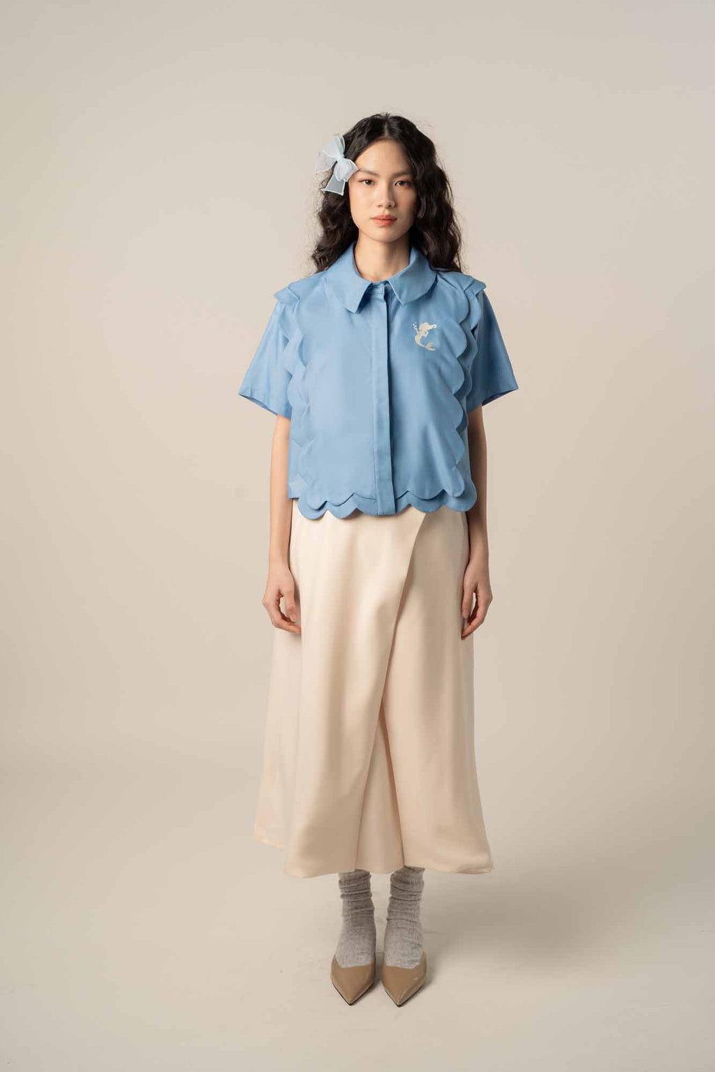 NVR OUAD Midi Skirt