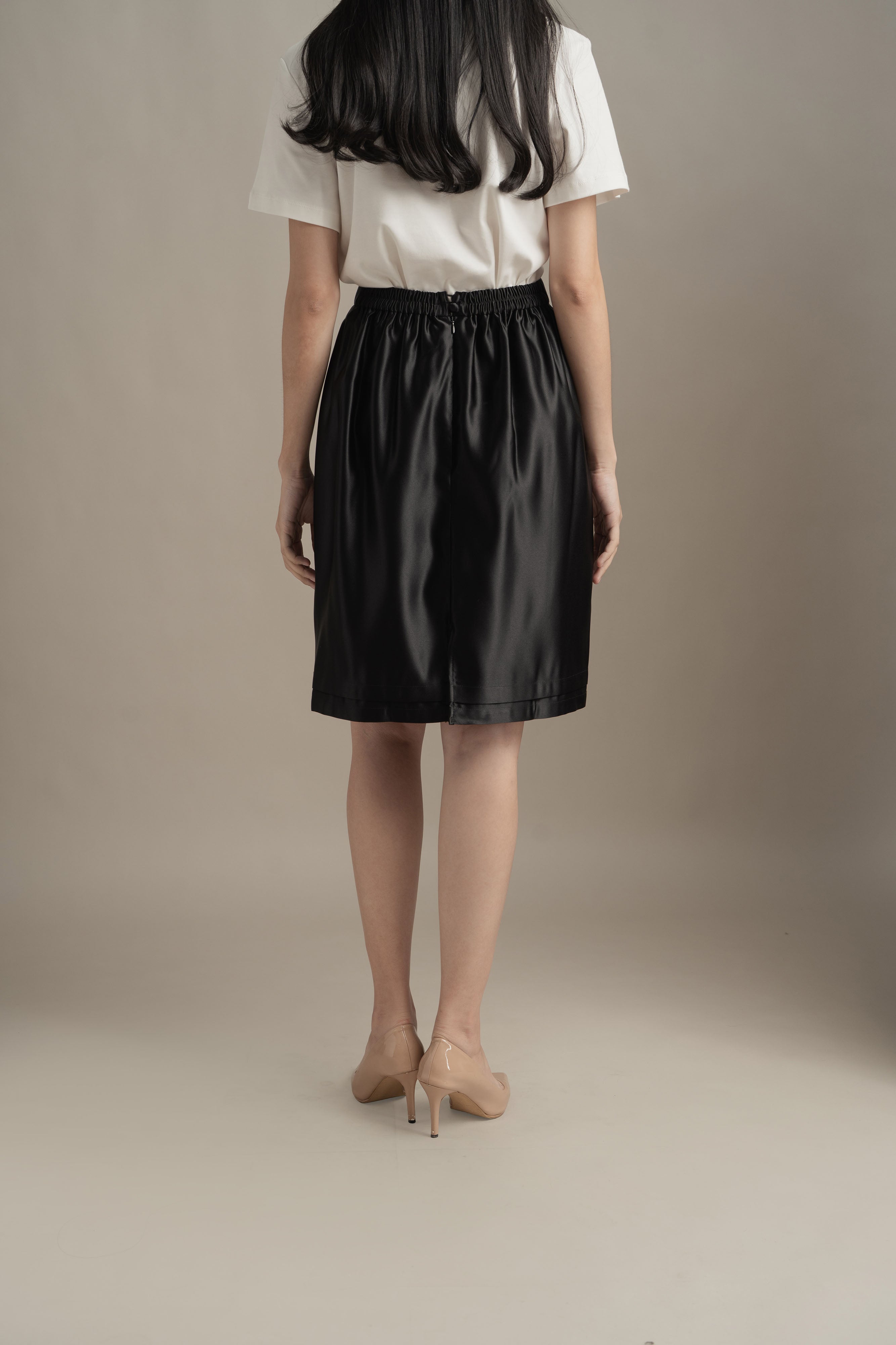 BL Mini Skirt in Licorice (Shipment Date: 5 May - 18 May 2026)