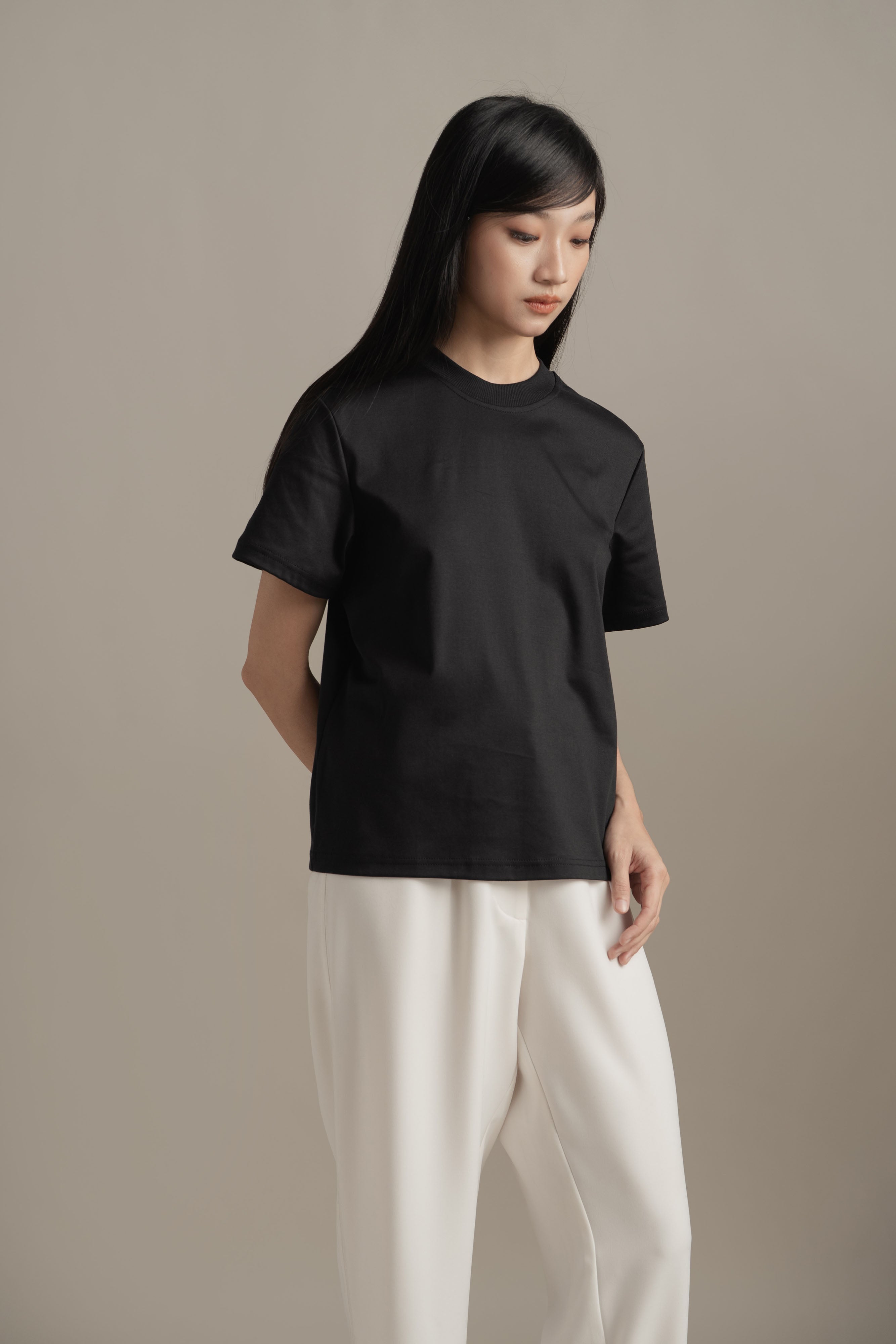 BL Ecosoft Cotton T-Shirt in Licorice (Shipment Date: 5 May - 18 May 2026)