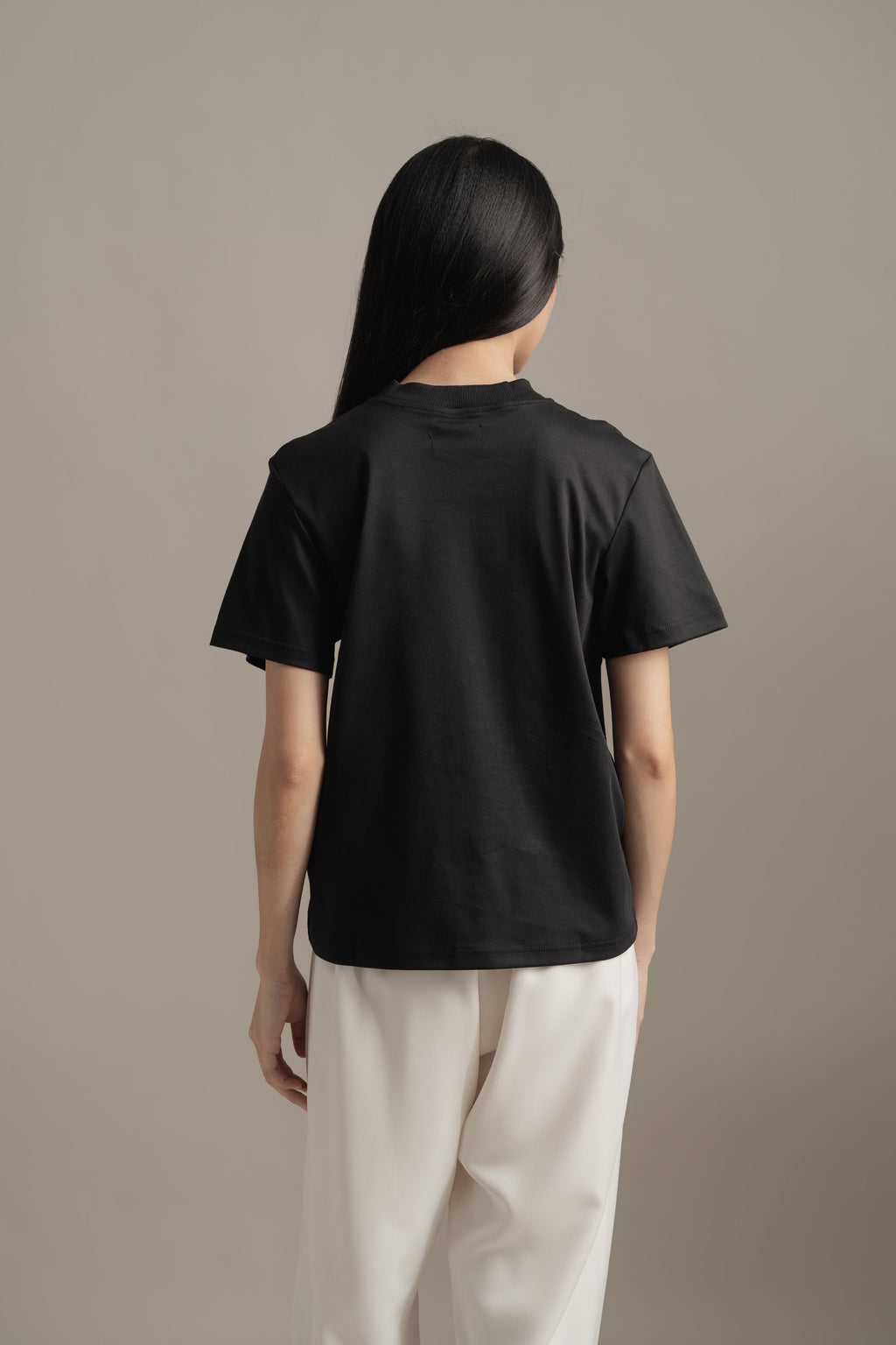 BL Ecosoft Cotton T-Shirt in Licorice