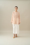 Lembayung Long Sleeve Top in Peach