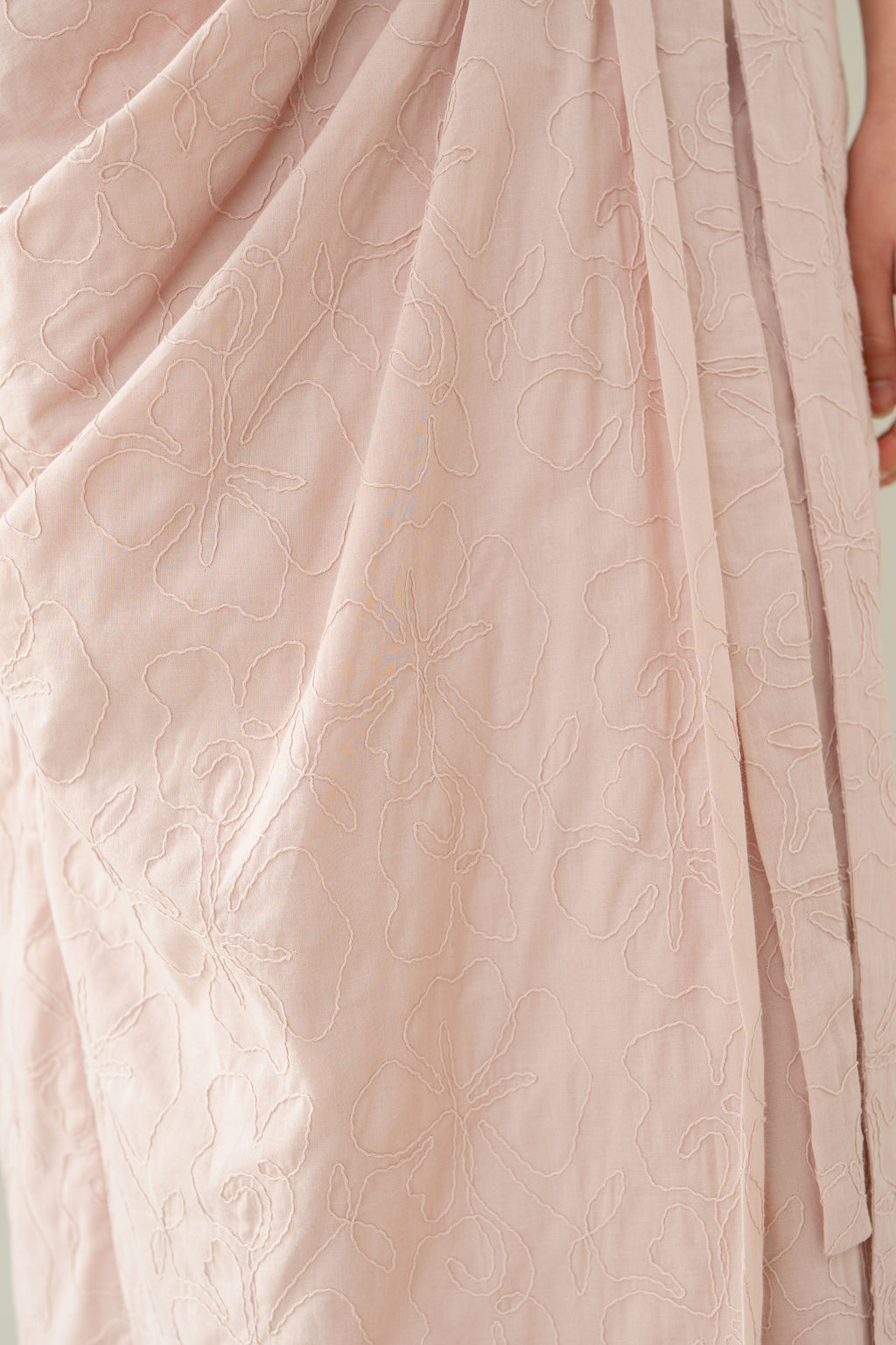 Lembayung Embroidery Wrap Skirt in Hey Baby