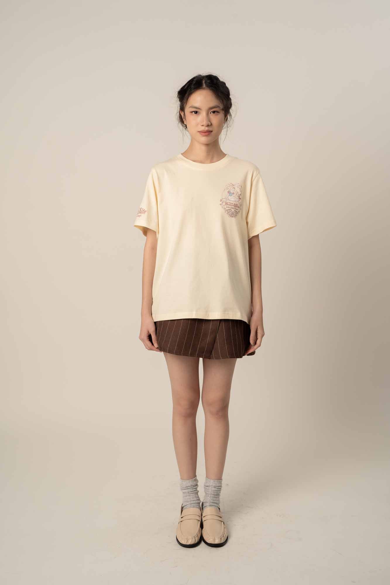 OUAD T-Shirt - Snow White