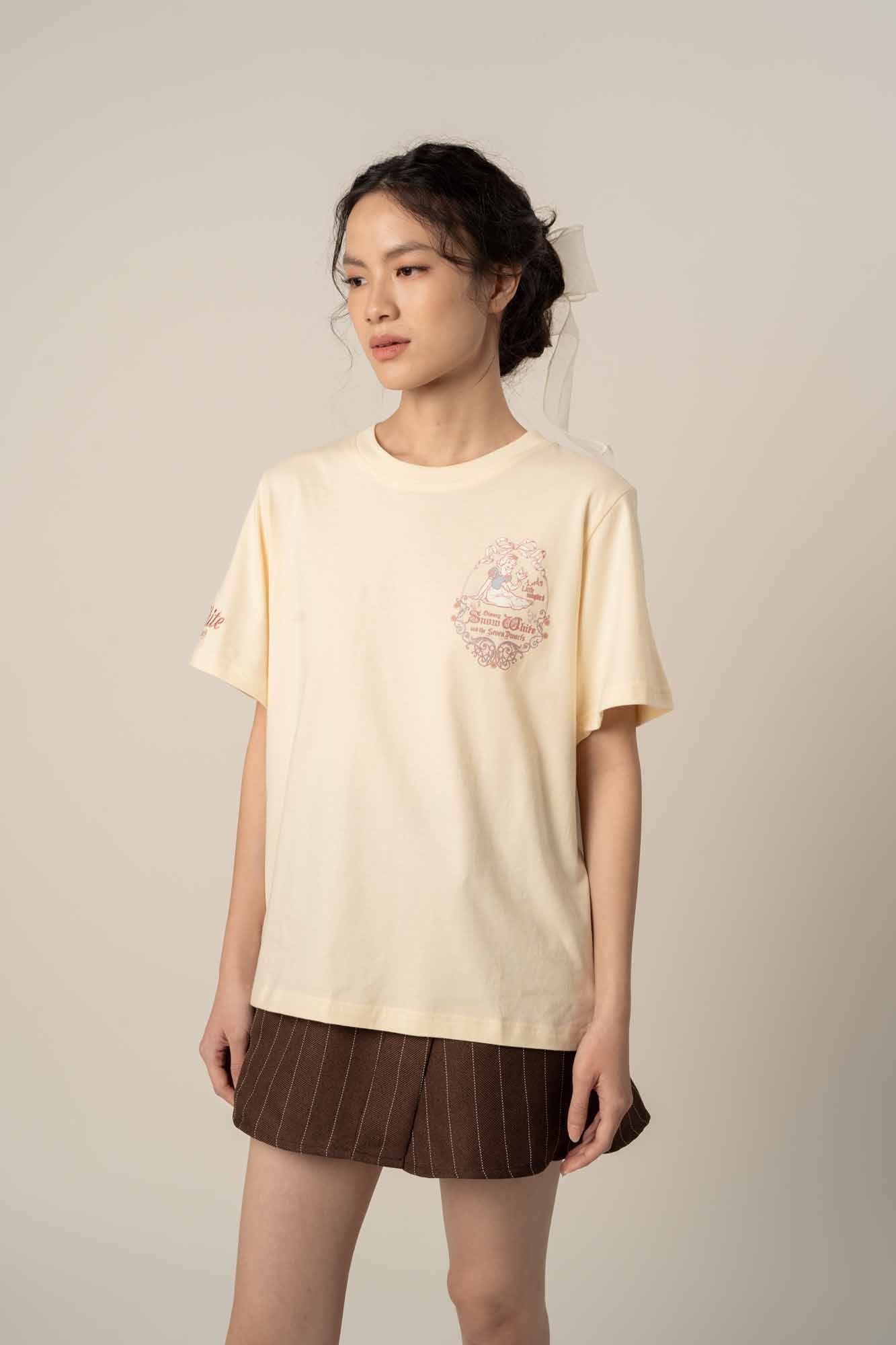 OUAD T-Shirt - Snow White