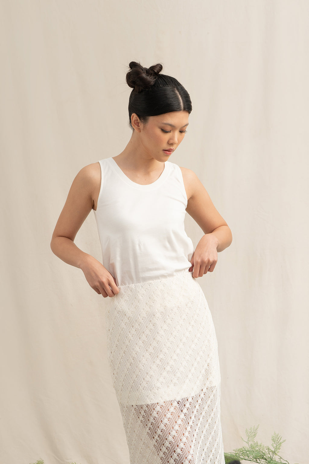 SD Ecosoft Cotton Tanktop in Buttermilk (Shipment Date 8-19 June 2026)
