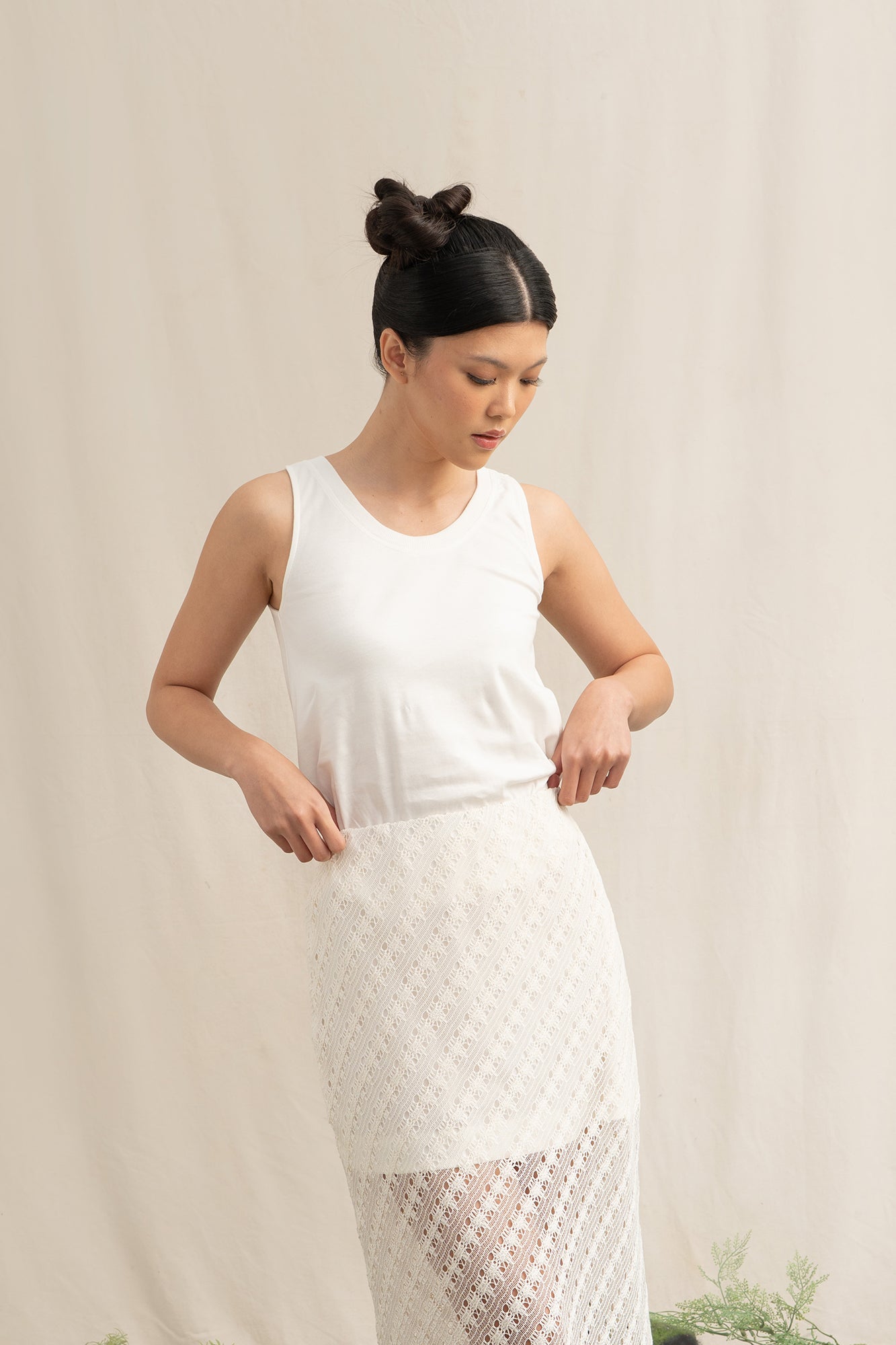 SD Ecosoft Cotton Tanktop in Buttermilk (Shipment Date 8-19 June 2026)