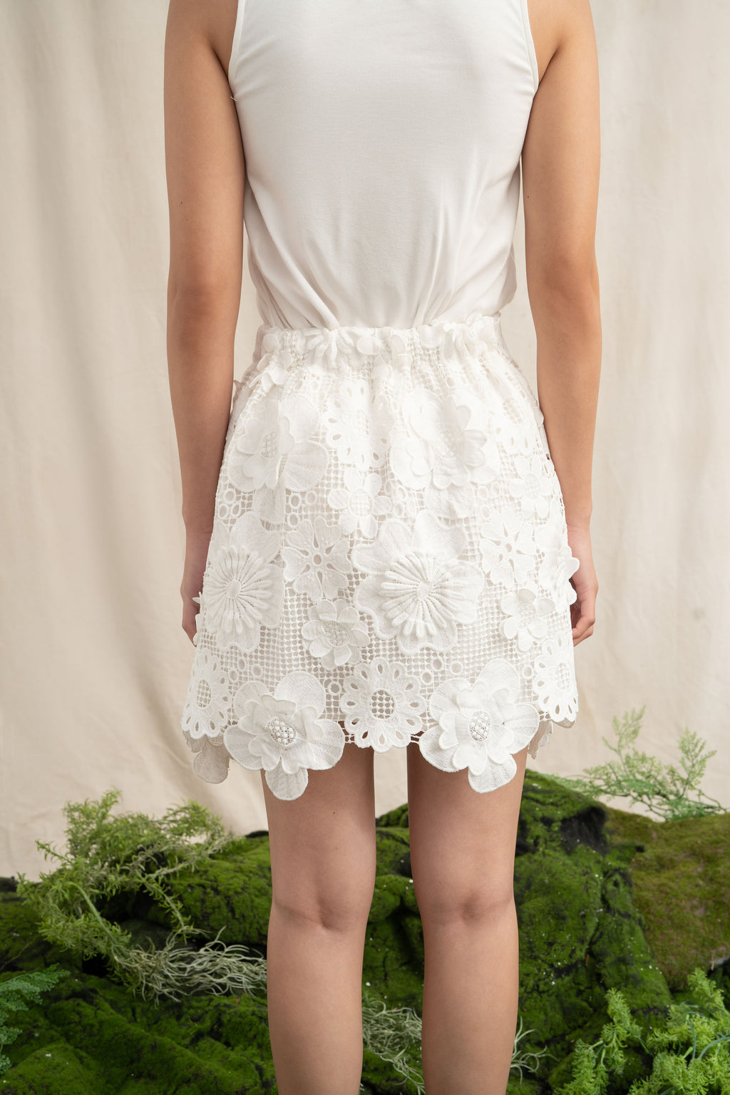 SD Bloom Skirt in Buttermilk (Shipment Date 8-19 June 2026)