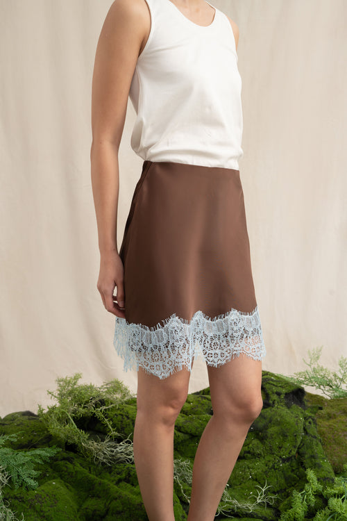 SD Lacey Skort in Espresso (Shipment Date 8-19 June 2026)