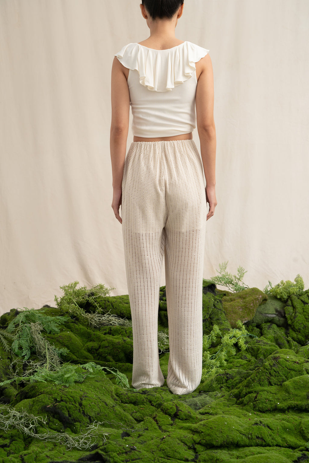 SD Crochet Pants in Cream (Shipment Date 8-19 June 2026)