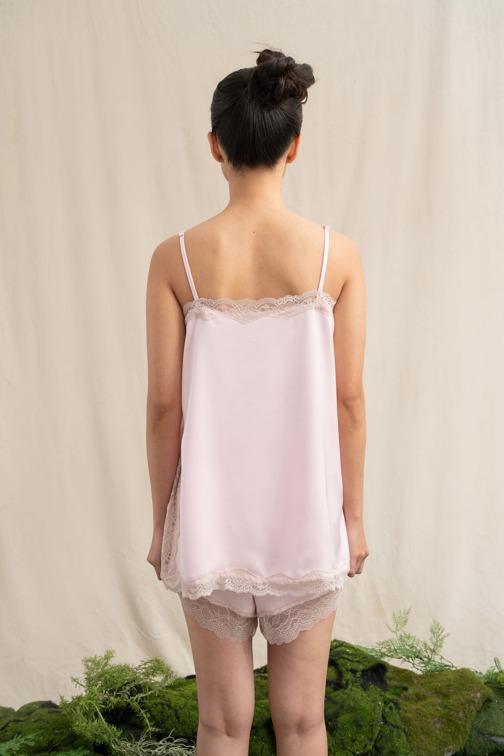 SD Lacey Satin Tank in Hey Baby (Shipment Date 8-19 June 2026)