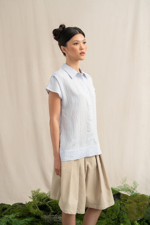 SD Stripe Shirt in Baby Blue (Shipment Date 8-19 June 2026)
