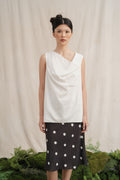 SD Drape Top in Buttermilk (Shipment Date 8-19 June 2026)