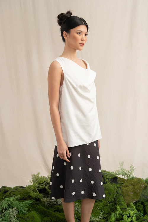 SD Drape Top in Buttermilk (Shipment Date 8-19 June 2026)