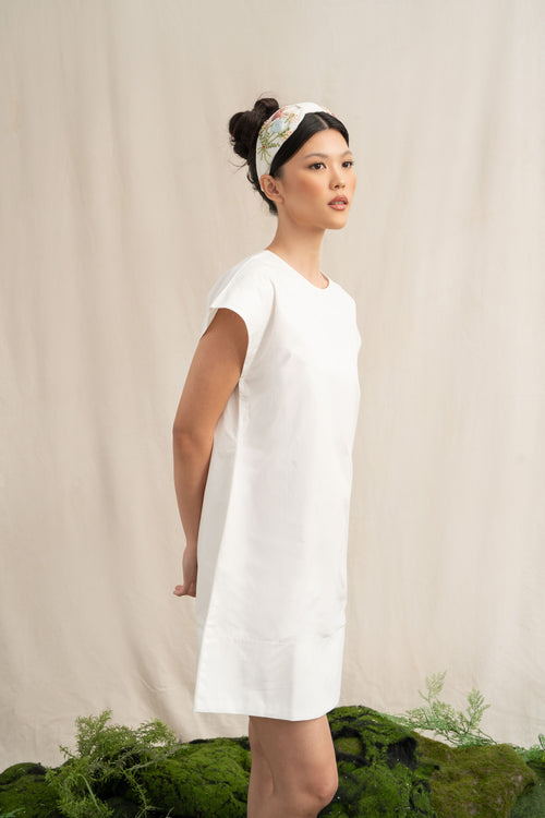 SD Sleeve Mini Dress in Buttermilk (Shipment Date 8-19 June 2026)