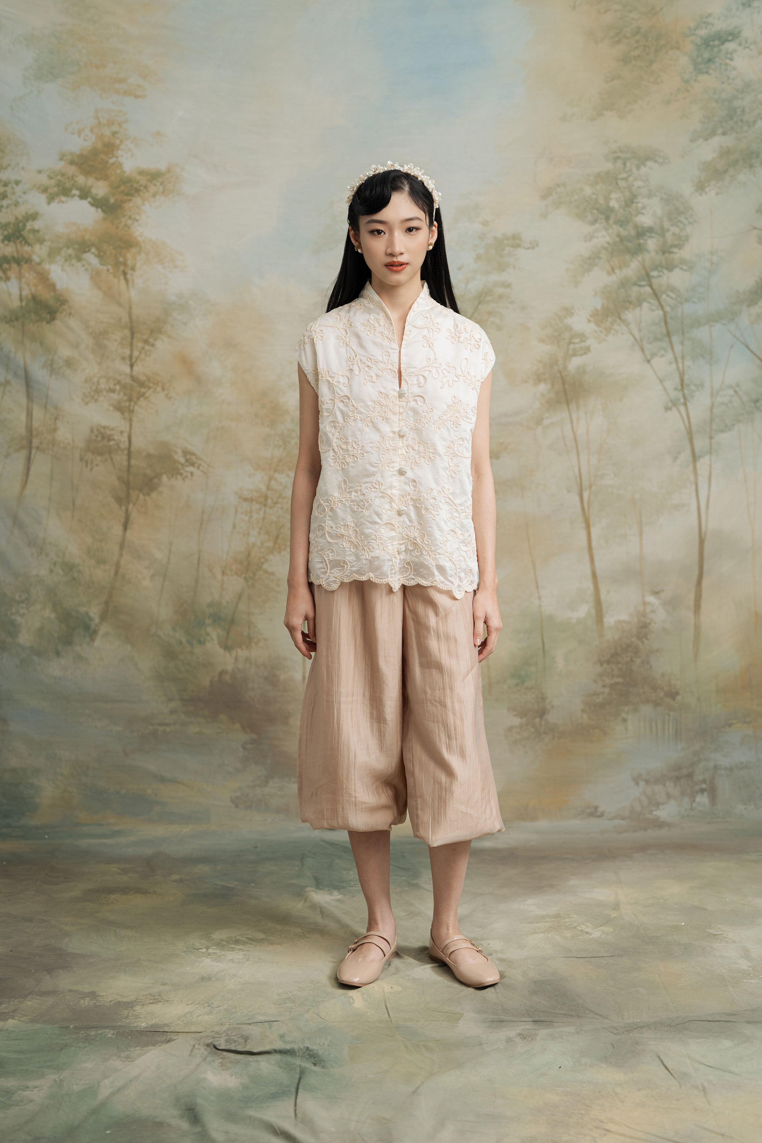 Putu Ayu In Porcelain