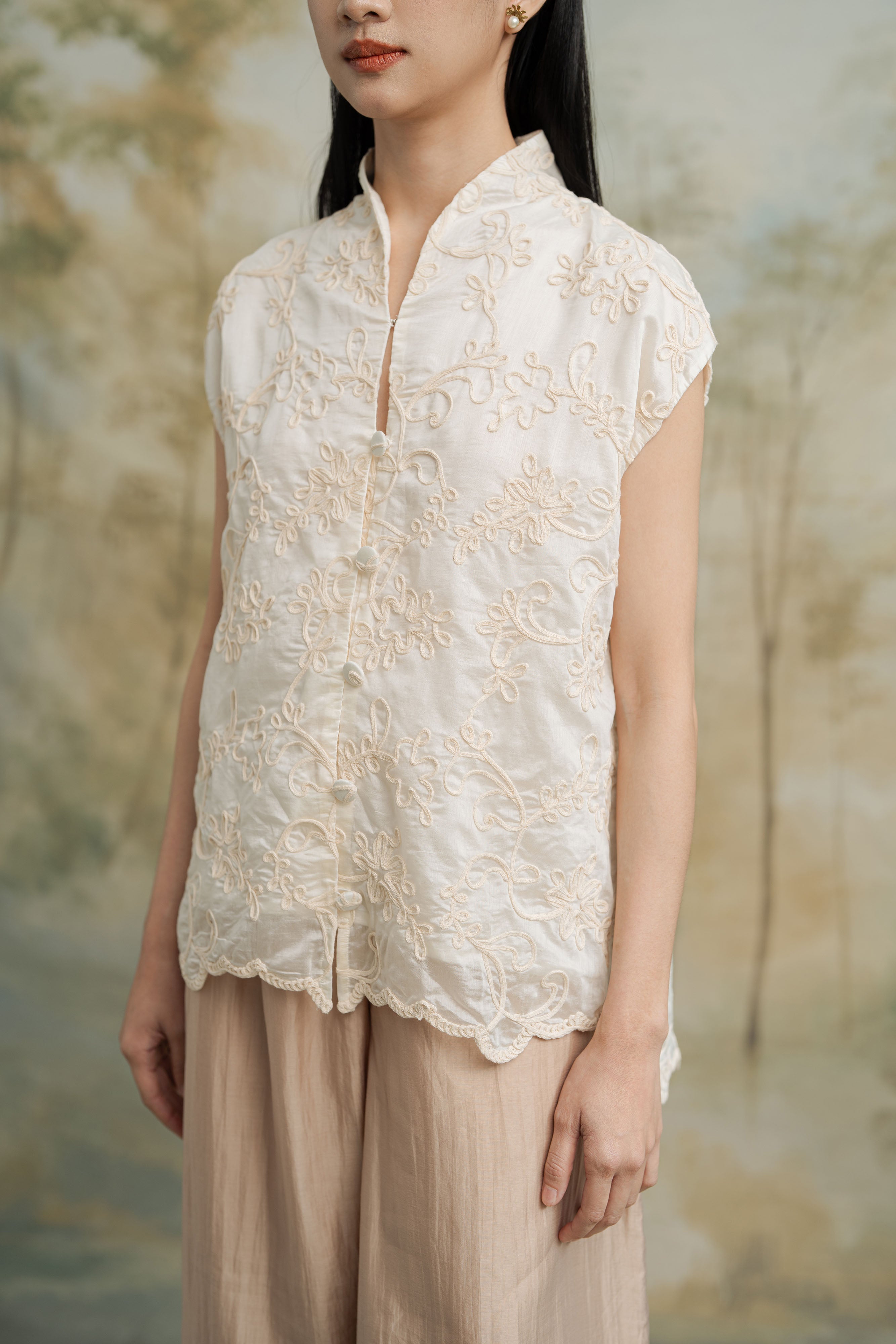 Putu Ayu In Porcelain