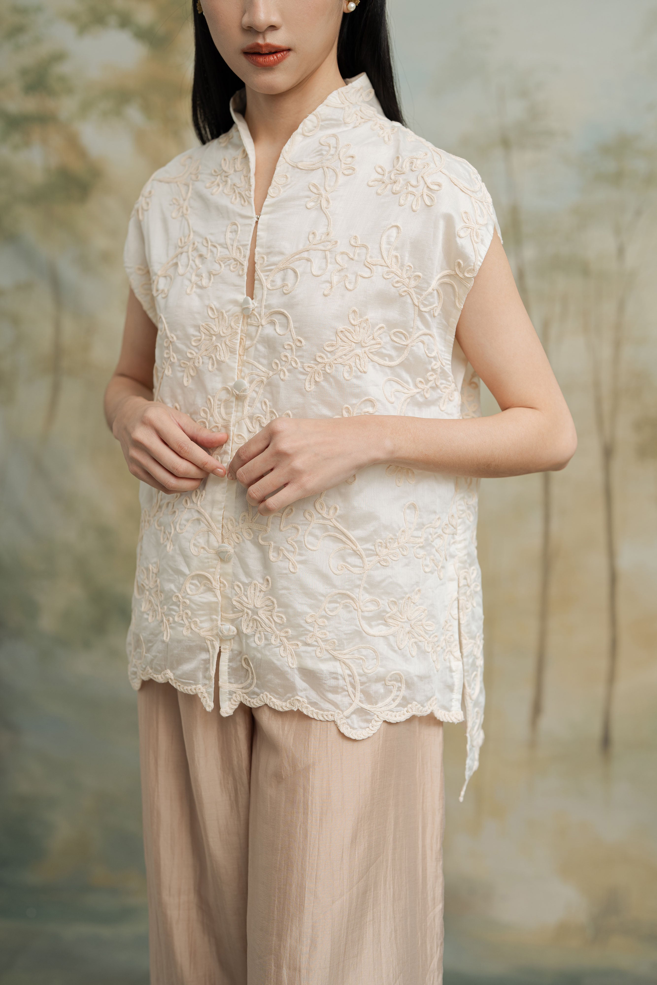 Putu Ayu In Porcelain