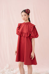 ⁠ETNY Puff Sleeve Dress (Ready Shipment 13-24 December 2024)