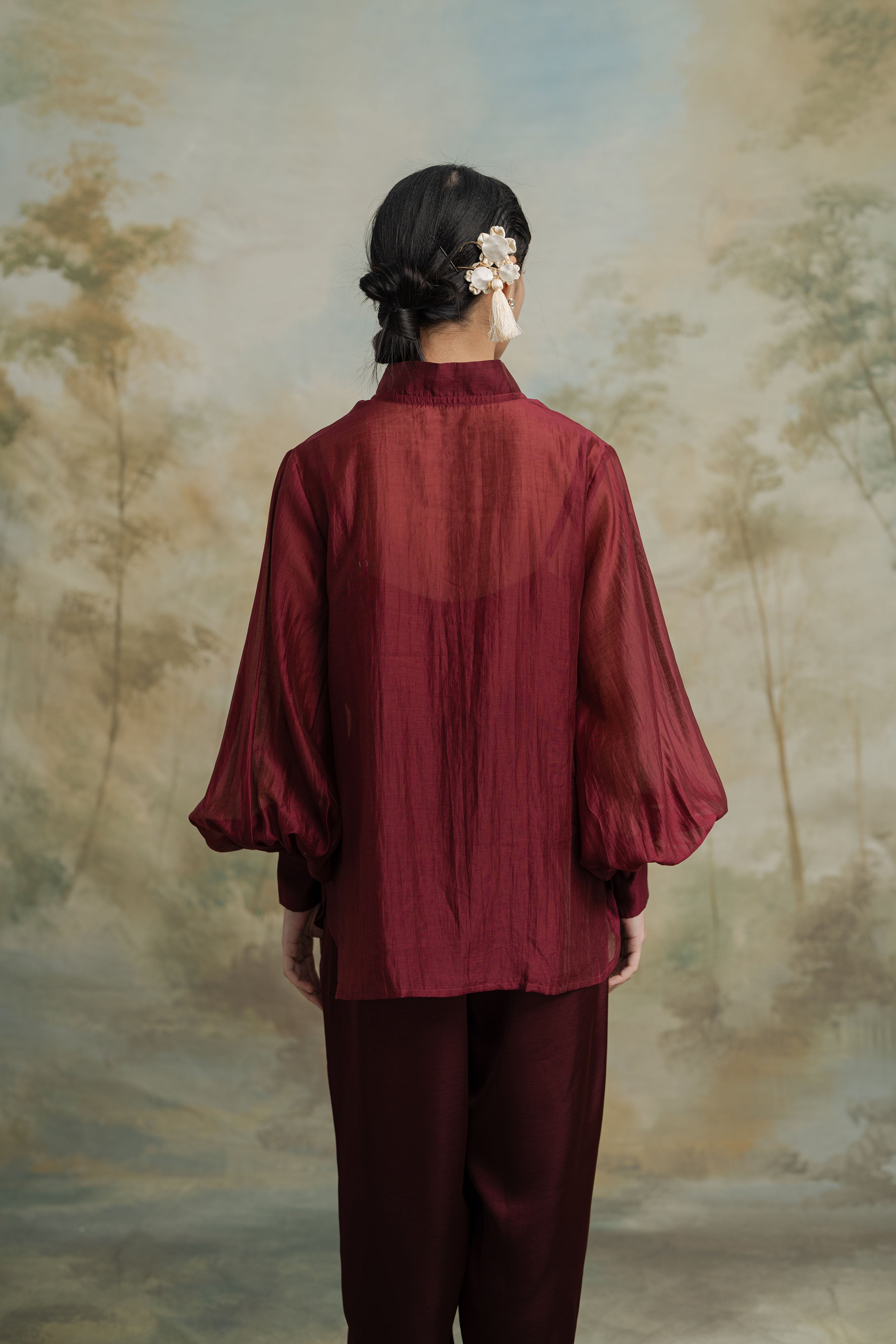 Sago In Maroon (Inner Included)