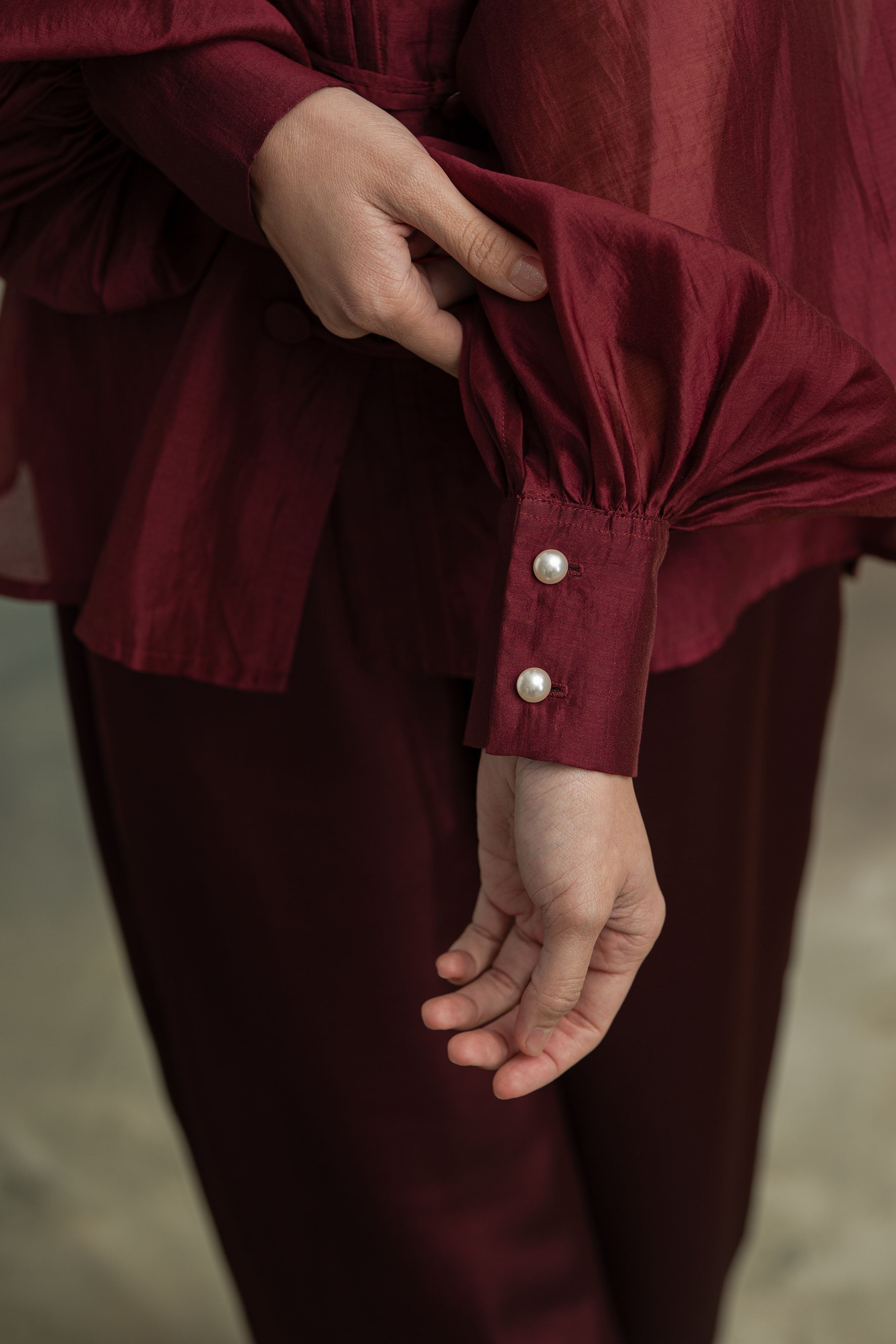 Sago In Maroon (Inner Included)