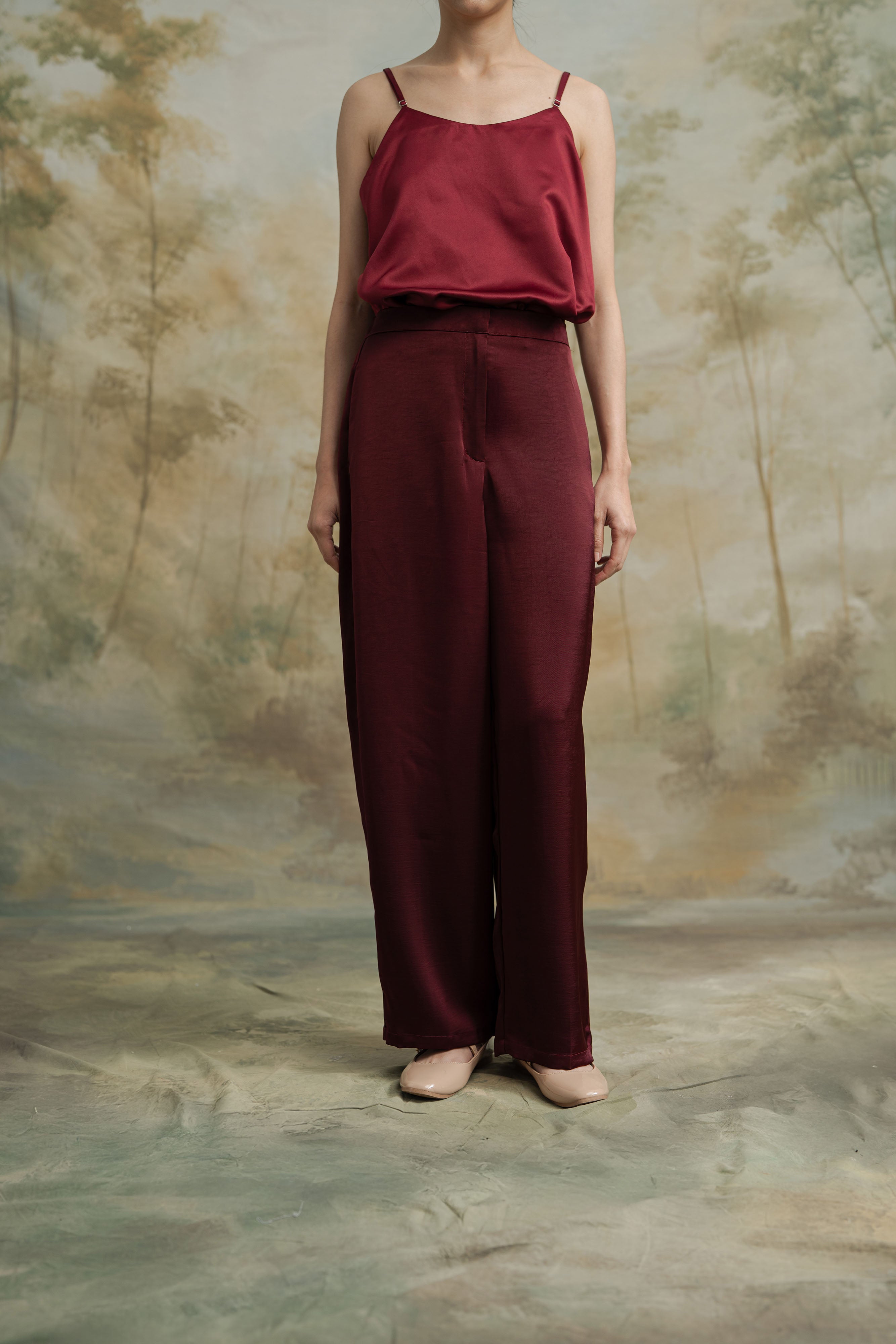 Onde In Maroon